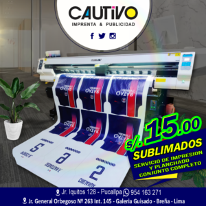 Planchado de Sublimado en Prendas